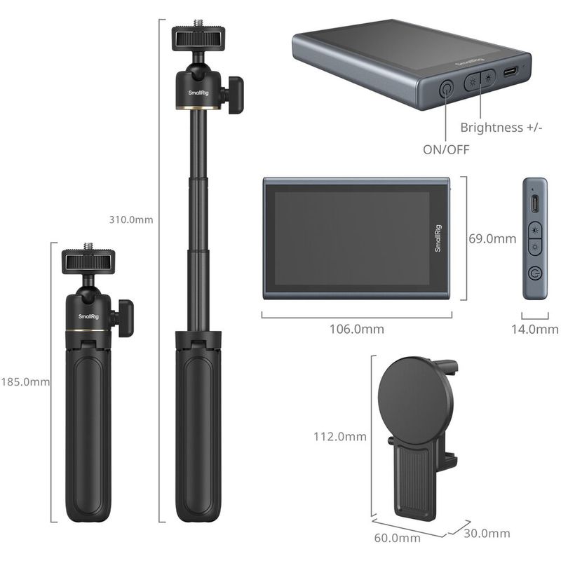 SmallRig 4851 Monitor Wireless Video pentru Phone Vlog Kit  -4-.jpg