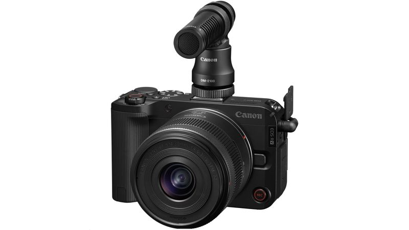 Canon EOS R50V Aparat Foto Mirrorless Crop 24MP Video 4K Kit