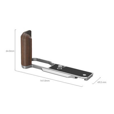 SmallRig 4803 Grip de Lemn L-Shape pentru Nikon Z fc Argintiu