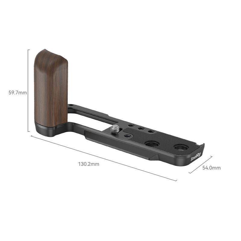 SmallRig 4805 Grip de Lemn L-Shape pentru FUJIFILM X100VI  X100V Negru.2.jpg