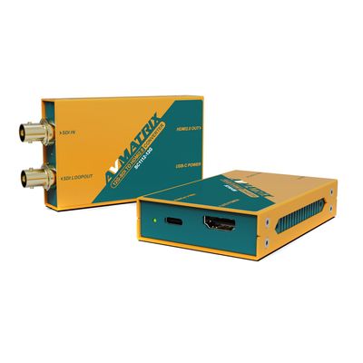 AVMATRIX SC1112-12G Convertor de Semnal 12G-SDI la HDMI 2.0 4K
