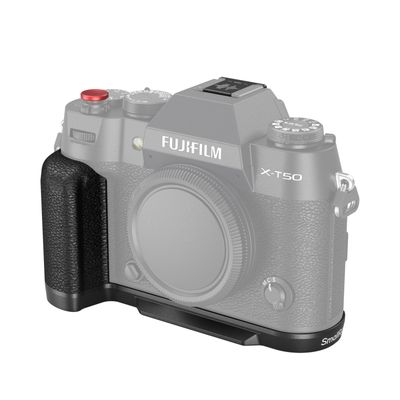 SmallRig 4783B Placuta L-Shape cu Maner de Silicon pentru FUJIFILM X-T50 Negru
