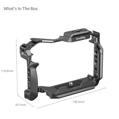 SmallRig 4902 Cage pentru Panasonic LUMIX S1R II / S5 II / S5 IIX / G9 II